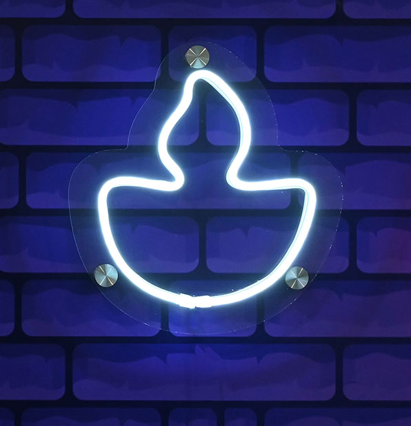 Diya Neon Sign